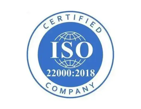 ISO 22000 Certified